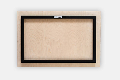 Hoodoos rocks with purple flowers Metal print