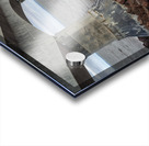 Confederation bridge cloudy Acrylic print