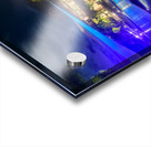 Resort pools at night Acrylic print