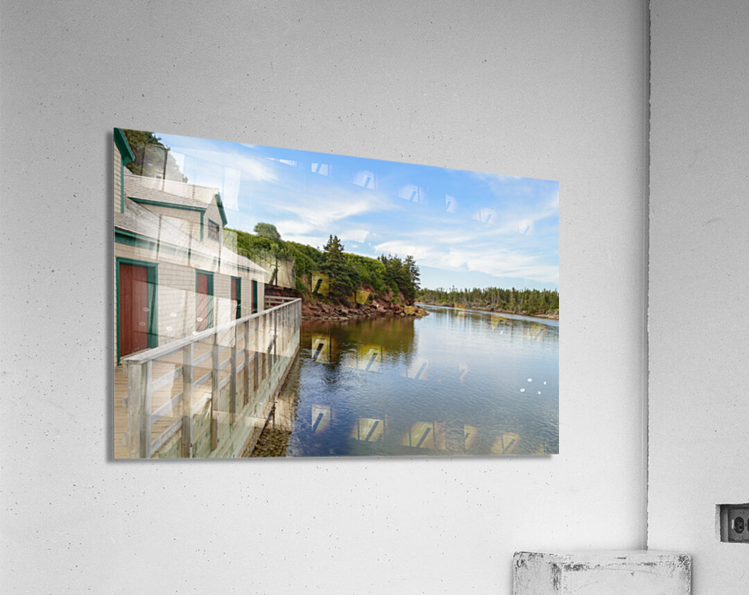 Basin Head PEI river 2 Acrylic Print