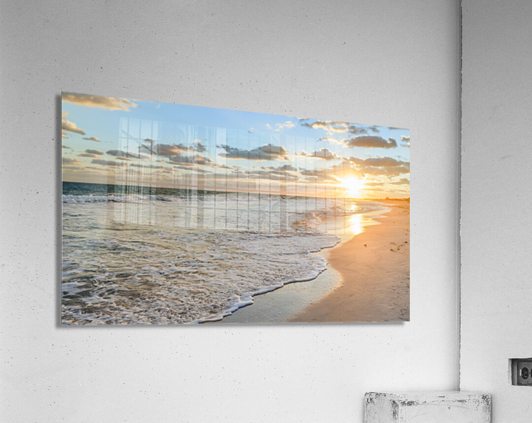 Cuban beach sunrise 3 Acrylic Print