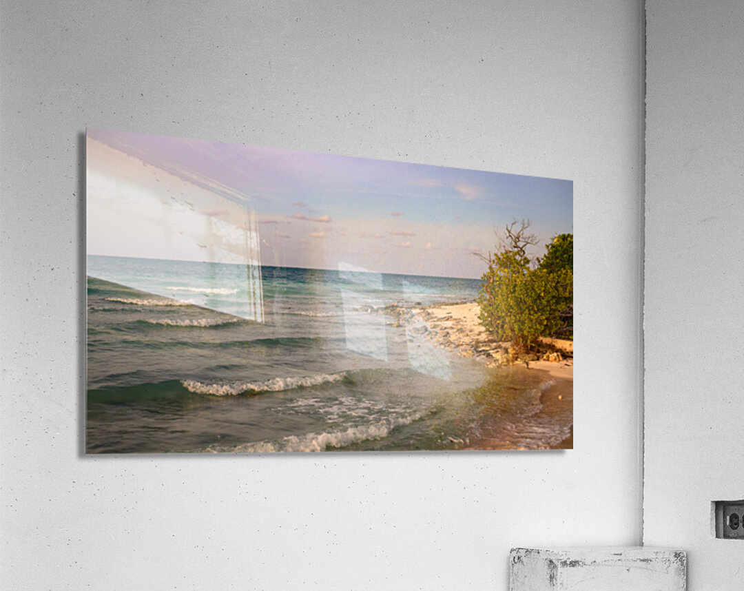 Cayo Coco beach sunset hour Acrylic Print