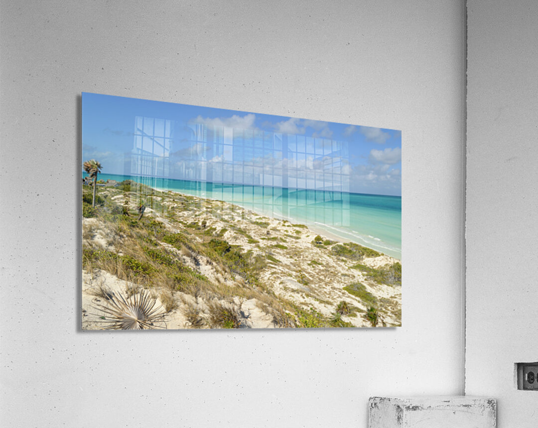 Cuban Dune View Ocean Acrylic Print