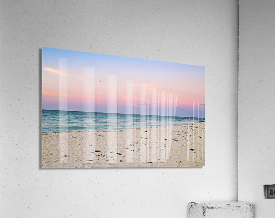 Cuban sunset colourful sky Acrylic Print