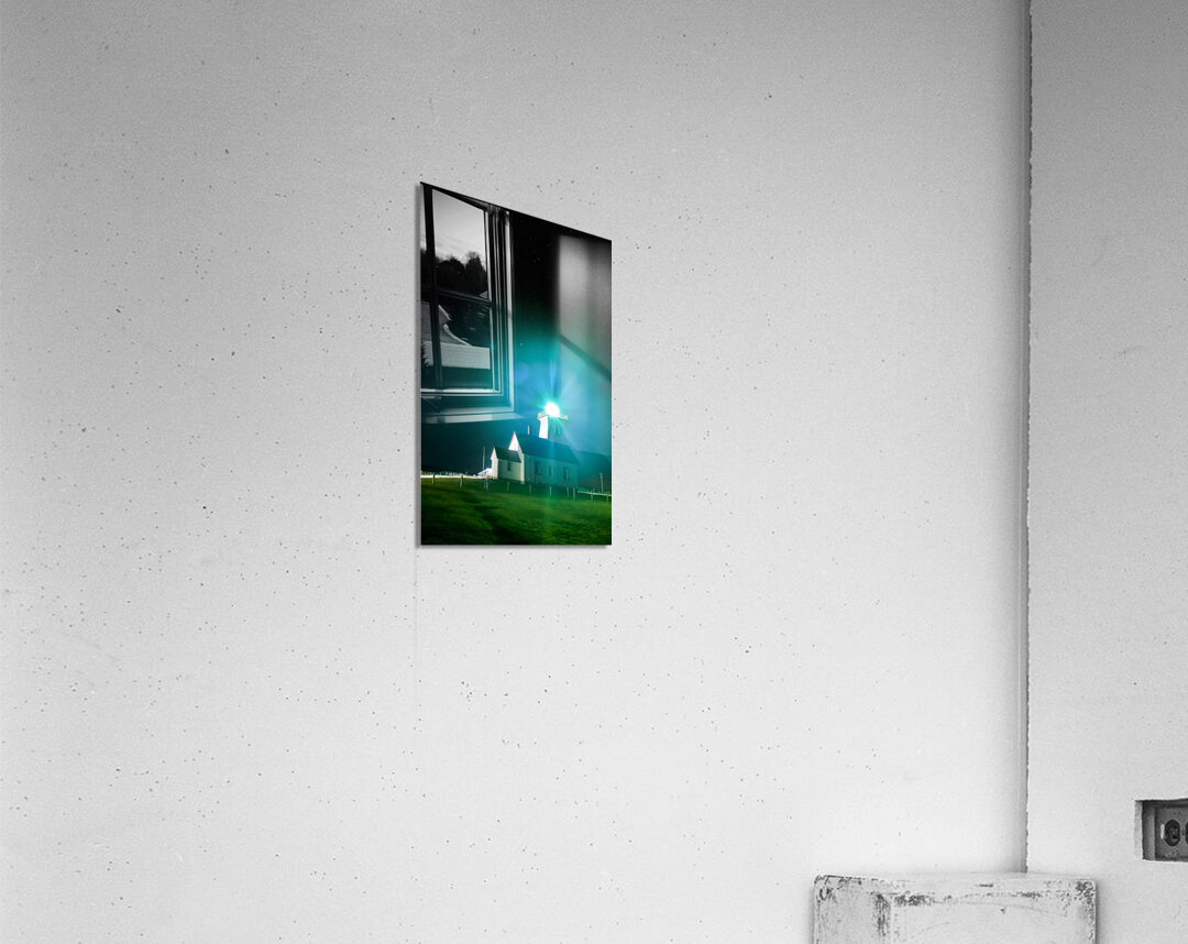 Wood Islands Lighthouse at night Acrylic Print