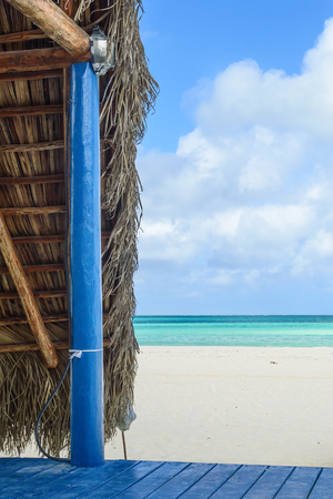 Deck with an awesome tropical view