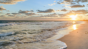 Cuban Beach at Sunrise
