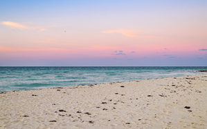 Cuban sunset colourful sky