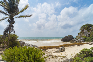 Tulum beach ocean view 3