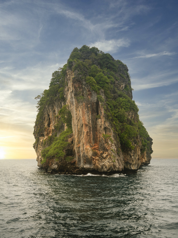 An island of Ko Phi Phi Print