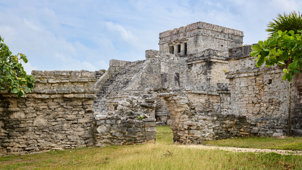 Tulum ruins in mexico Print