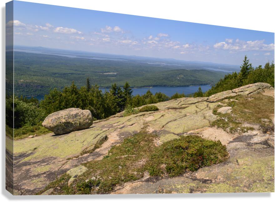 Cadillac mountain Canvas Print