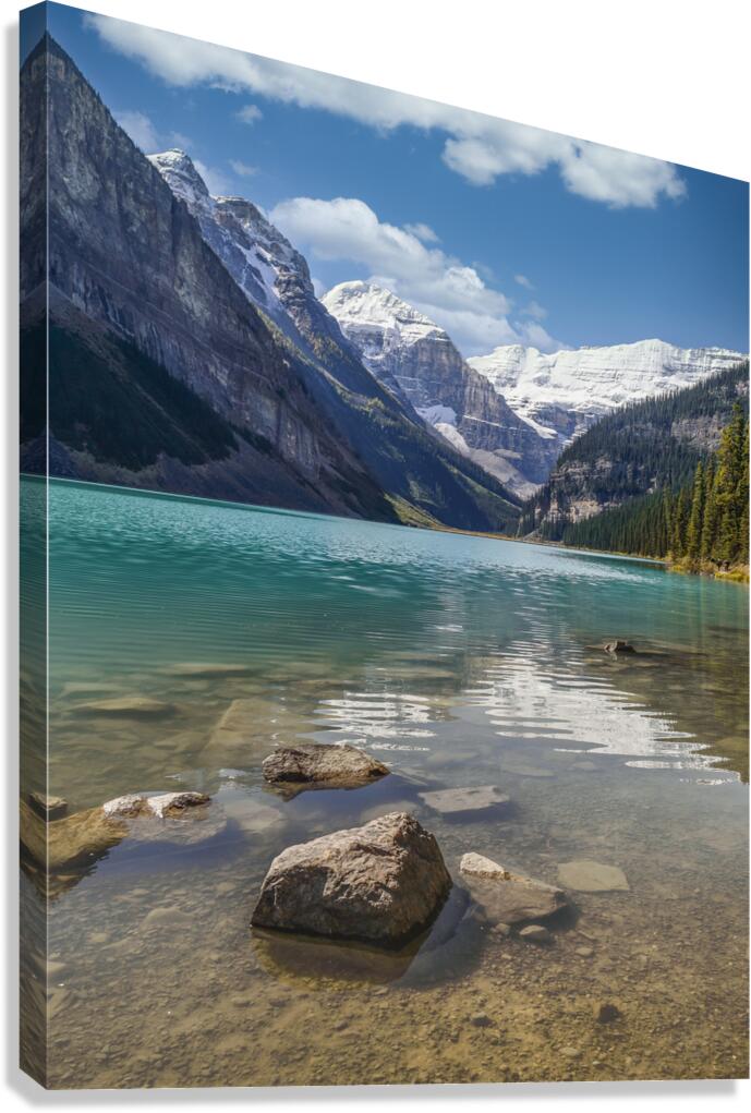 lake louise number 3 Canvas Print