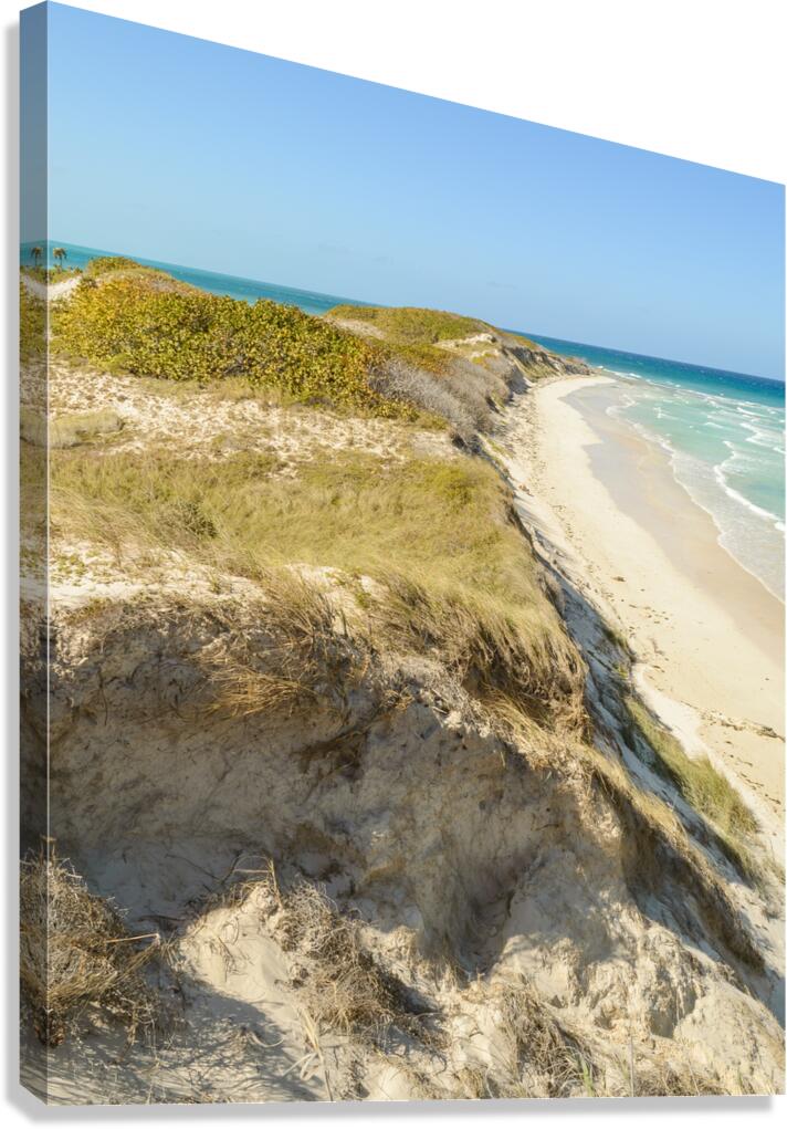 Cayo Coco Cuban Dune Canvas Print