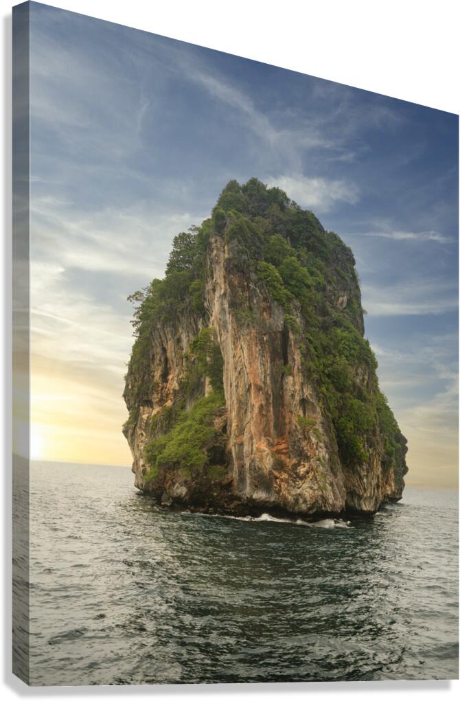 An island of Ko Phi Phi Canvas Print