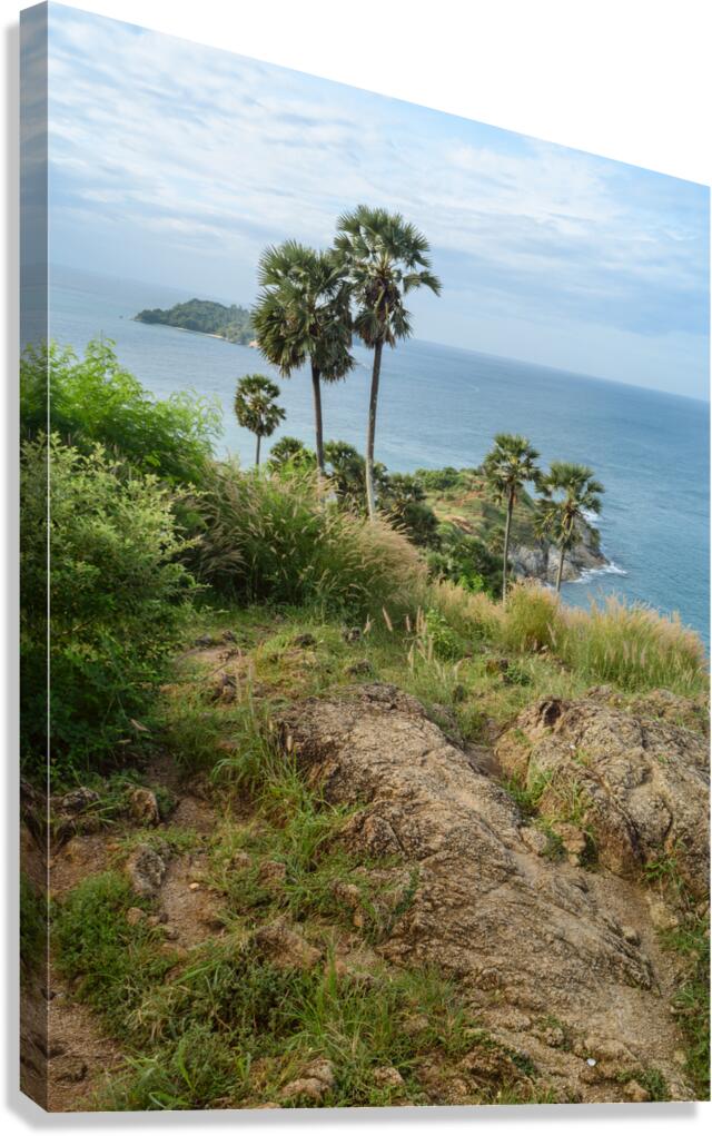Prom Thep Ya-nui beach lookout point Canvas Print