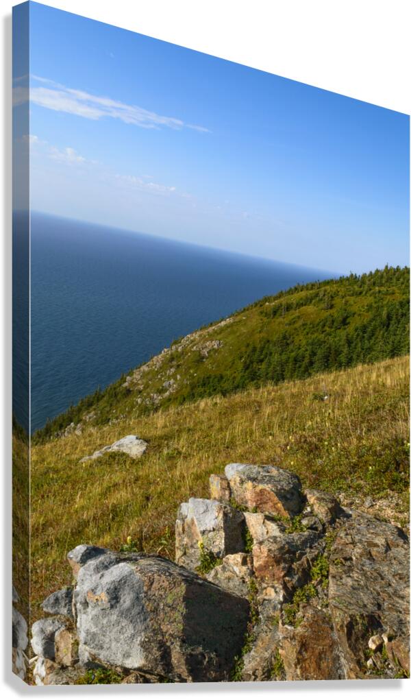 Skyline trail Cape Breton Hills Canvas Print