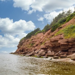 Cloudy basin head rocks 2