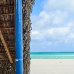 Deck with an awesome tropical view