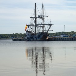 El Galeon tall ship from Spain