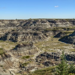 Horseshoe Canyon in Alberta