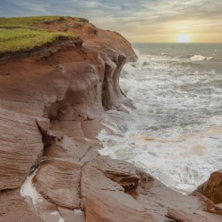 Isle de la Madeleine cliffs 2