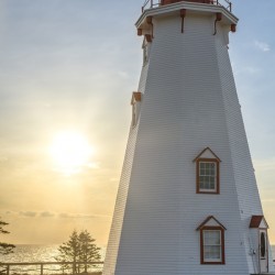 Panmure Lighthouse Sunray Sunrise