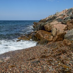 Pleasant Bay rock shore