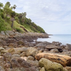 Ya-nui rock beach shore 2