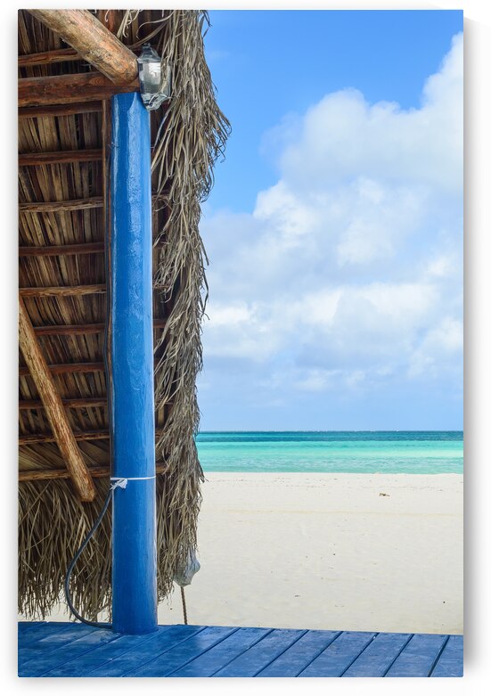 Deck with an awesome tropical view by Justin Richard Batten