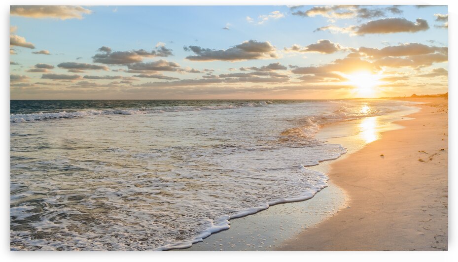 Cuban beach sunrise 3 by Justin Richard Batten