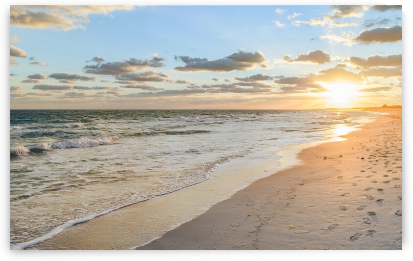 Cuban beach sunrise 2 by Justin Richard Batten