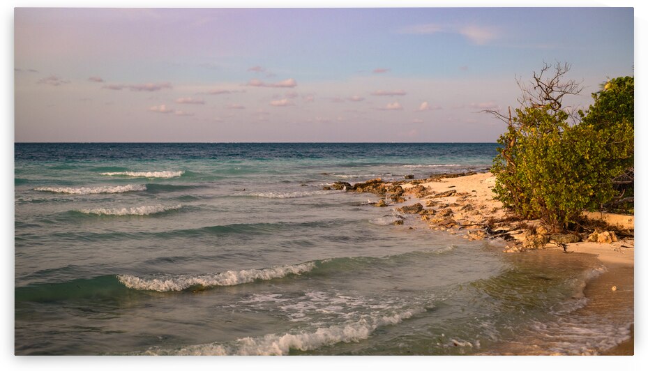 Cayo Coco beach sunset hour by Justin Richard Batten
