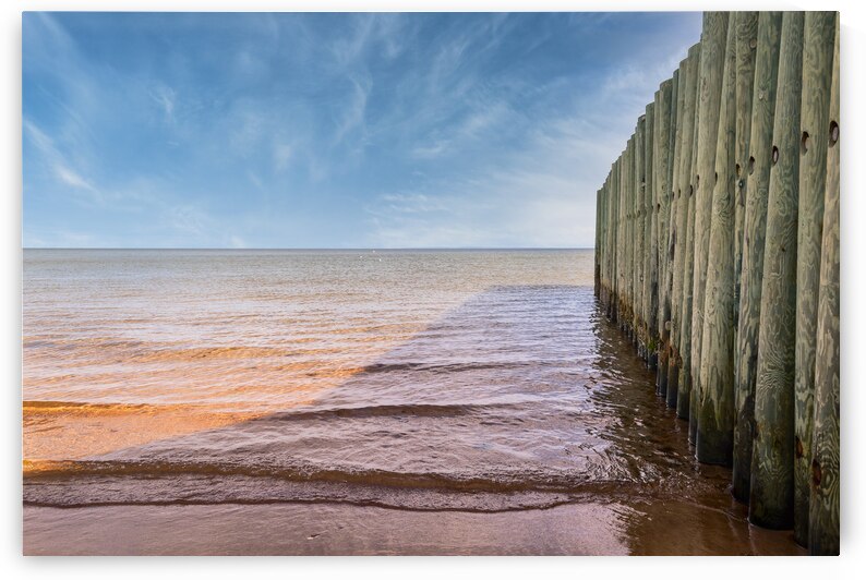 Basin headbeach dock ocean view by Justin Richard Batten