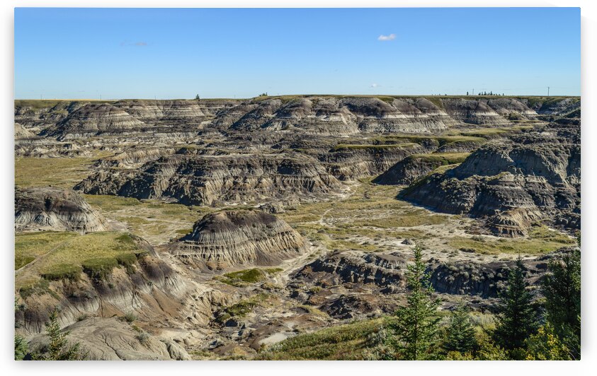 Horseshoe Canyon in Alberta by Justin Richard Batten