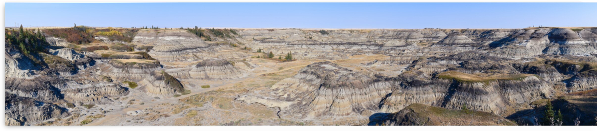 Horseshoe Canyon Pano by Justin Richard Batten