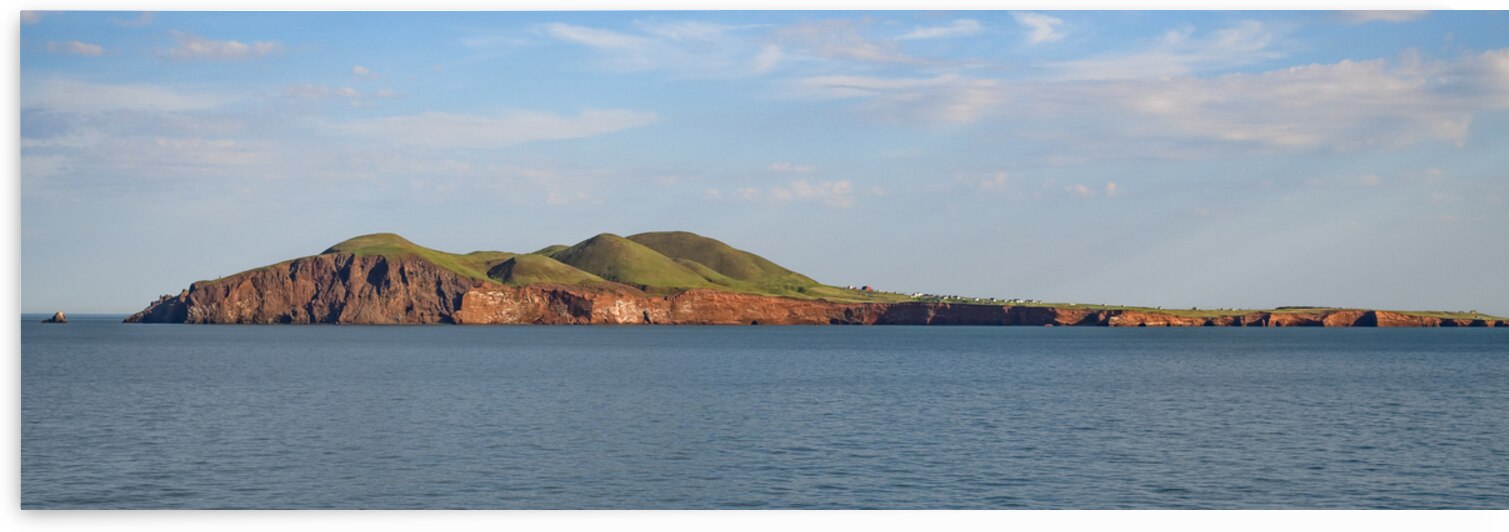 Entry island Isle de Madeleine by Justin Richard Batten