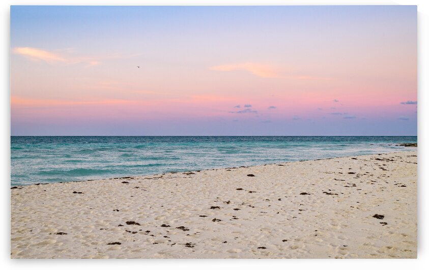 Cuban sunset colourful sky by Justin Richard Batten