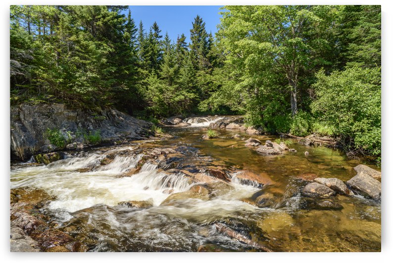 Ledge Falls Nesowadnehunk stream by Justin Richard Batten