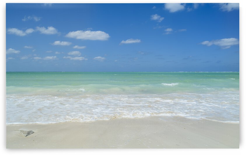 Awesome Cuban aqua beach water 4 by Justin Richard Batten