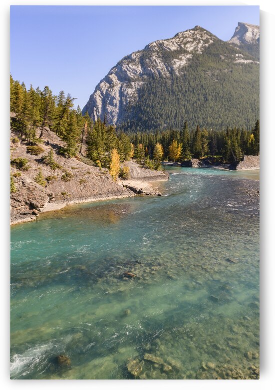 bow river bend 2 2624 by Justin Richard Batten