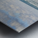 Cuban beach shipwreck Metal print