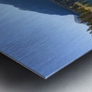 Bow River Banff mountains 2-4 Metal print