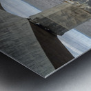 Confederation bridge cloudy Metal print