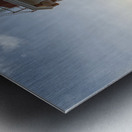 Panmure Lighthouse Sunray Sunrise Metal print