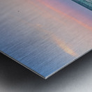 Cuban sunset colourful sky Metal print