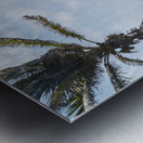 Tulum beach ocean view 3 Metal print