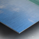 Tulum Ruins on Cliff Metal print