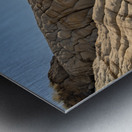 Hoodoos hills with sun Metal print