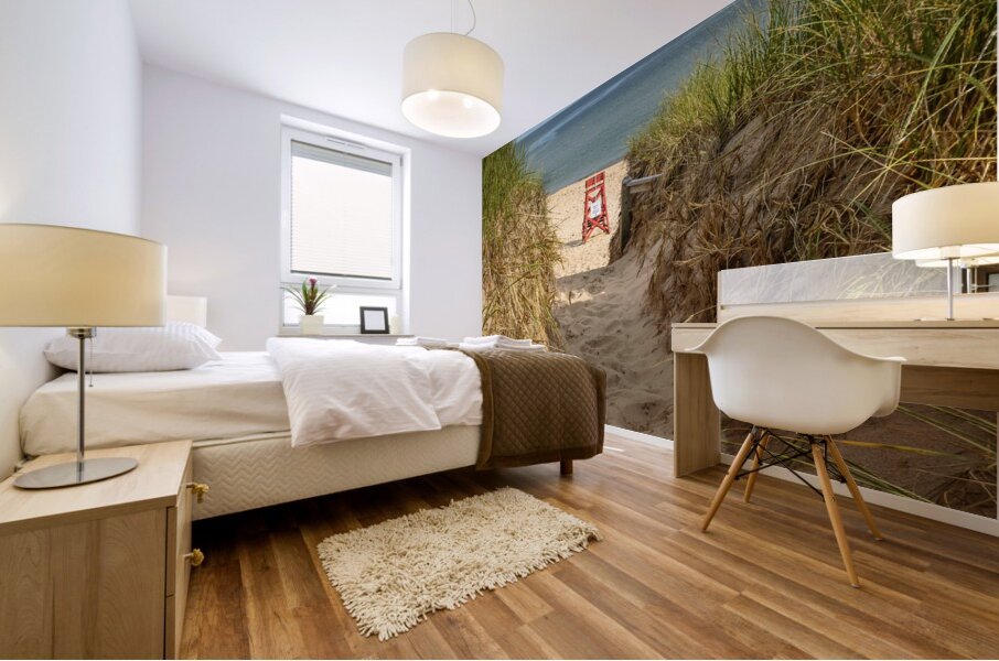 Basin head lifeguard chair PEI Mural print